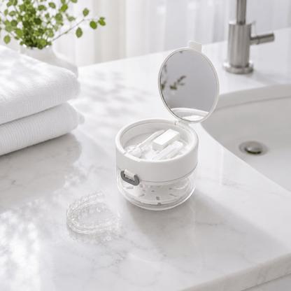 Estuche 3 en 1 para Retenedores y Alineadores - etuinaproteze
