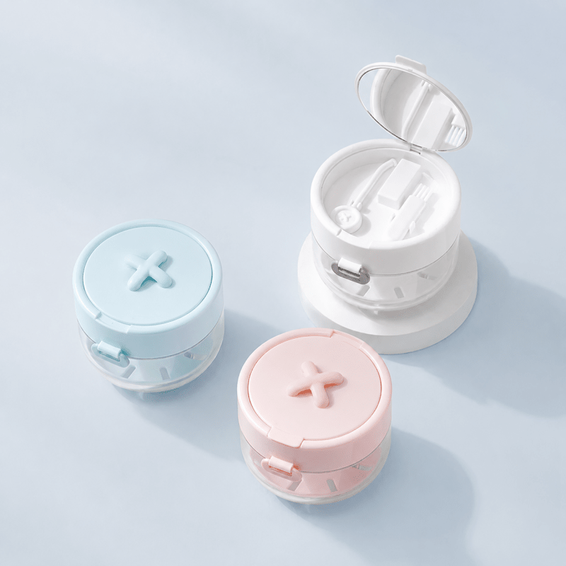 Estuche 3 en 1 para Retenedores y Alineadores - etuinaproteze